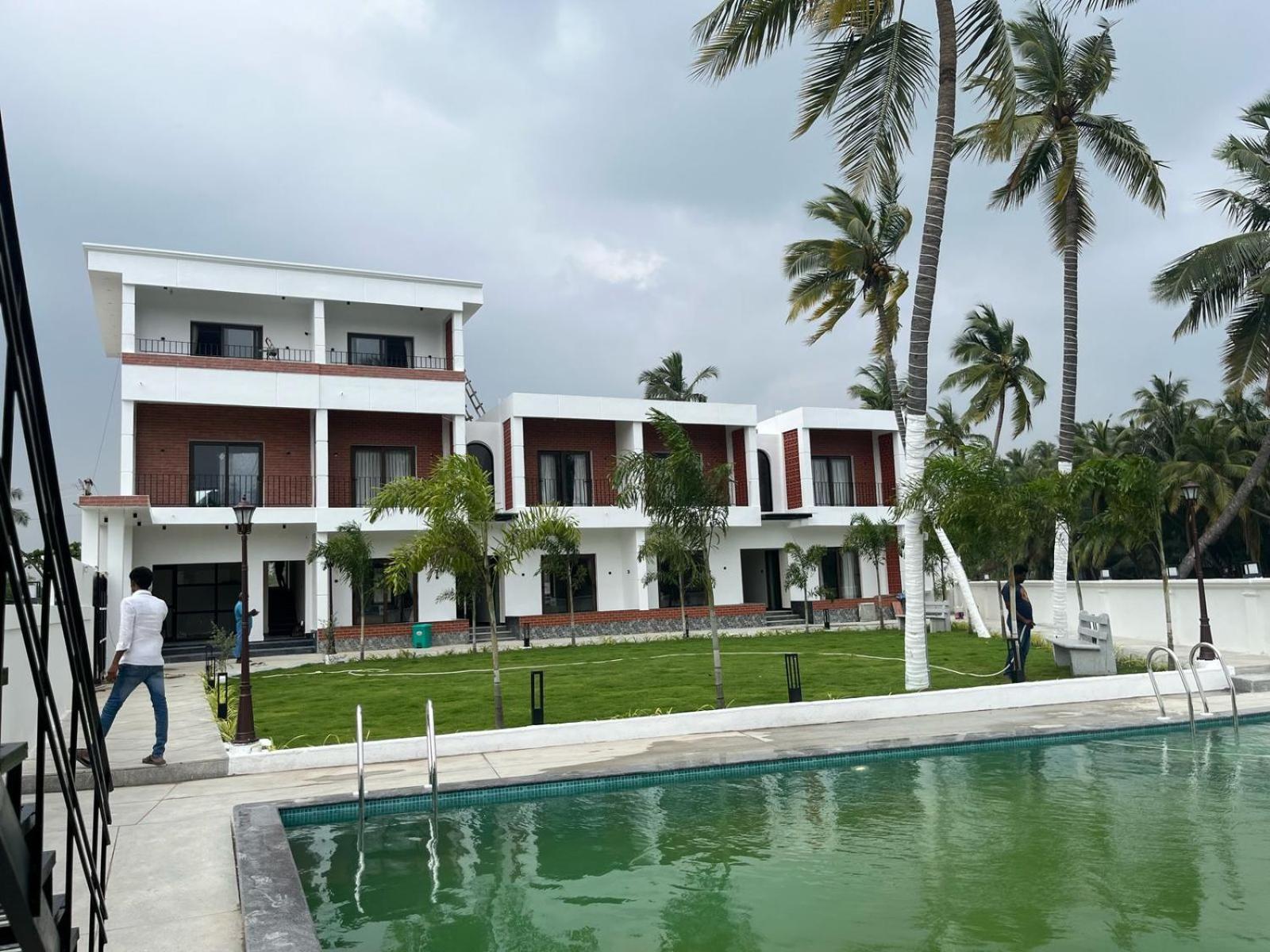 Hotel Trigon Retreat Pūrnānkuppam Exterior foto